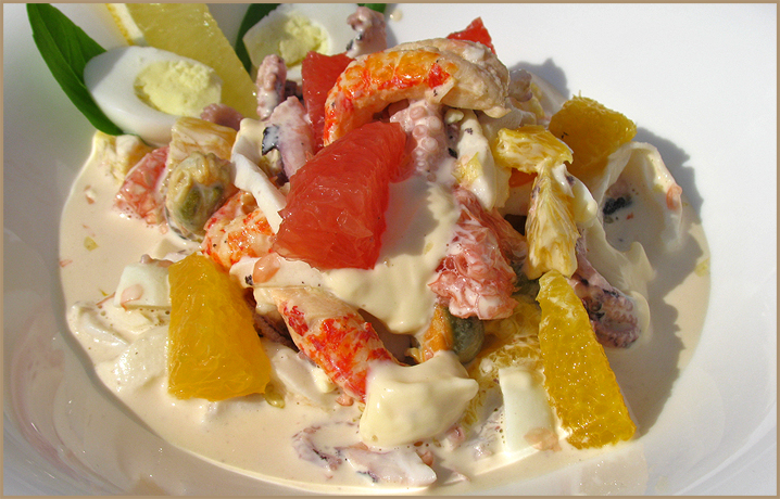 Салат из кальмаров Салат из кальмаров