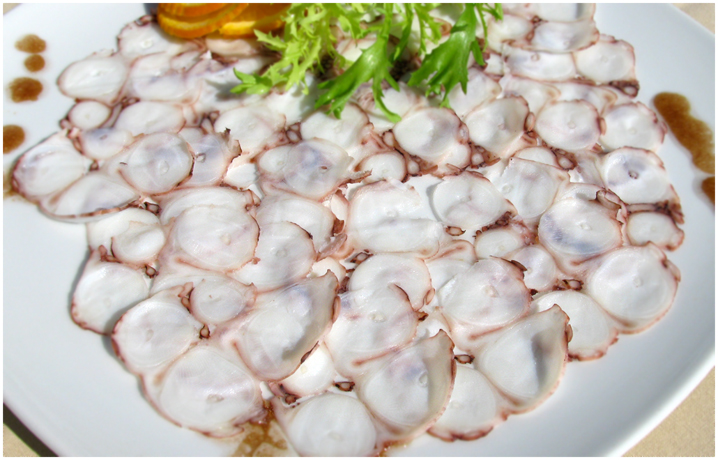 Карпаччо из осьминога Карпаччо из осьминога