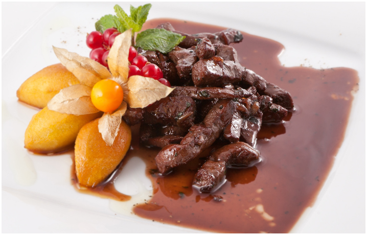 Телячья печень Телячья печень